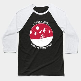 Adventure bike Baseball T-Shirt